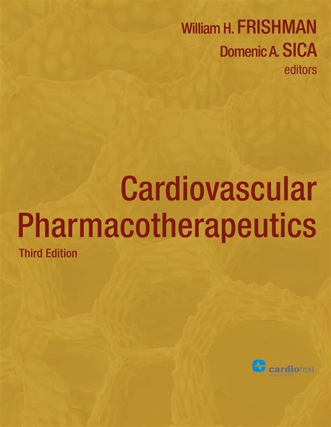Cardiovascular Pharmacotherapeutics 3rd Edition PDF